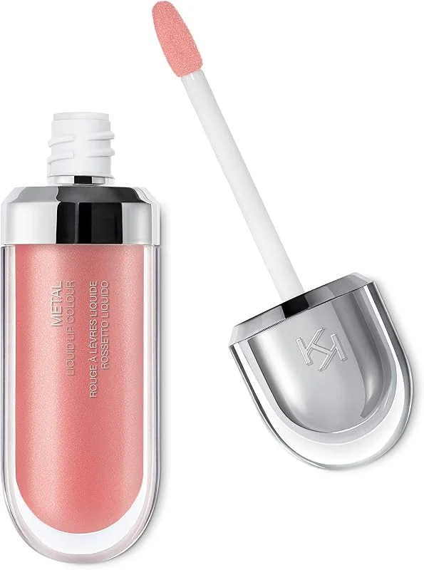 KIKO Milano Metal Liquid Lip Colour 01, Rouge À Lèvres Liquide Métallisé À Couvrance — Maquillage