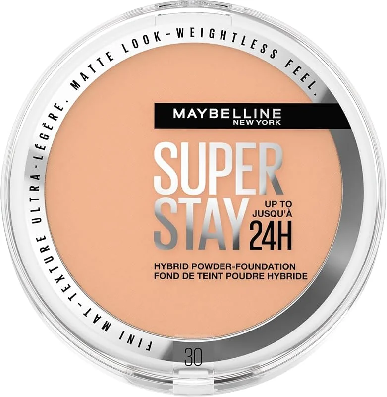Maybelline New York Superstay 24H Fond de Teint Poudre Waterproof 30 53g — Maquillage