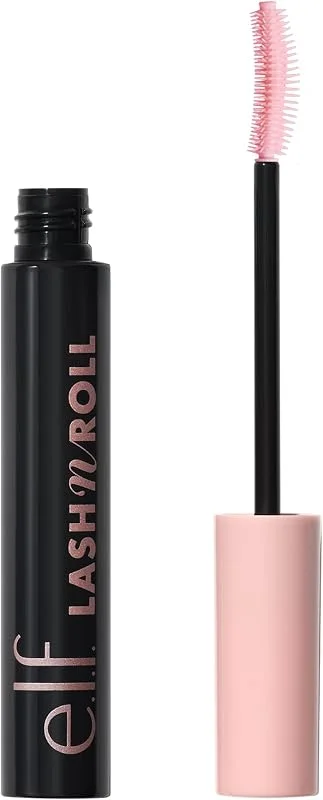 e.l.f. Lash 'N Roll Mascara à friser, soulève et sépare les cils, formule durable (2 g) — Maquillage