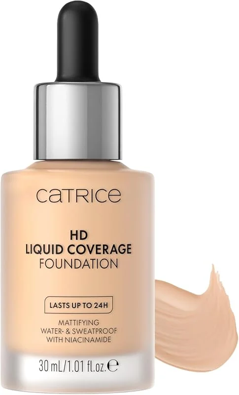 Catrice fond de teint 008 HD Liquid Coverage Foundation 008 Fair - 30 ml — Maquillage