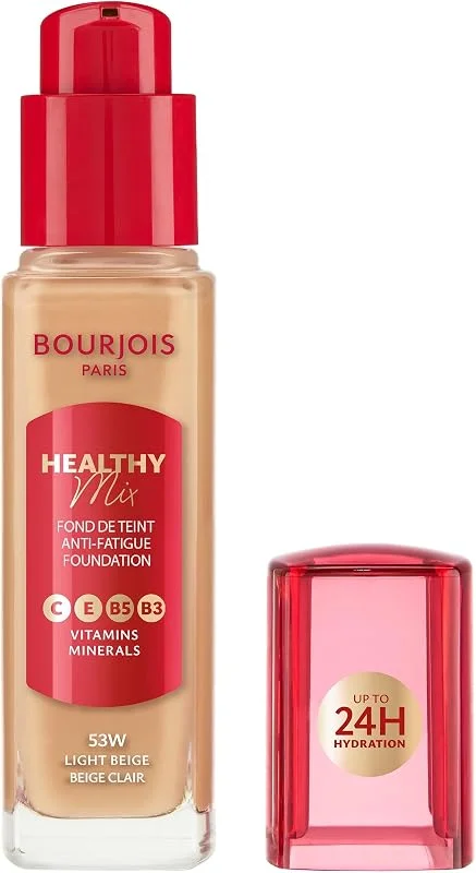 Bourjois Healthy Mix Liquid Foundation Light Beige 53W 30 ML — Maquillage