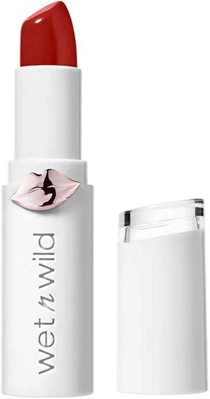 wet n wild- rouge à lèvres MEGALAST LIPSTICK BRILLANT Fire-Fighting - crémeux fini — Maquillage