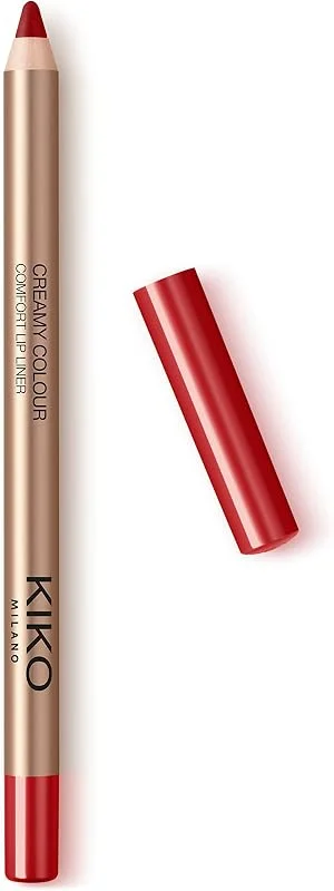 KIKO Milano Creamy Colour Comfort Lip Liner - Teinte 13 Pearly Tulip Red — Maquillage