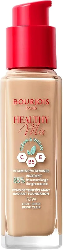 Healthy Mix Radiant Foundation 53-Light Beige 30 Ml — Maquillage